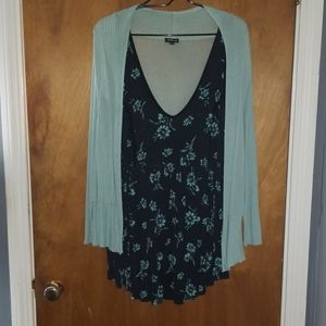 TORRID 3X Shirt and Sweater Set